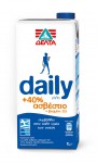 ΔΕΛΤΑ daily +40% ασβέστιο +βιταμίνη D3, Ημιάπαχο γάλα, 1lt, υψηλής θερμικής επεξεργασίας