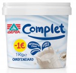 DELTA Complet Oikogeneiako, Full Fat 1kg (-1 €)