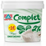 DELTA Complet Oikogeneiako, 2% Fat 1kg (-1 €)